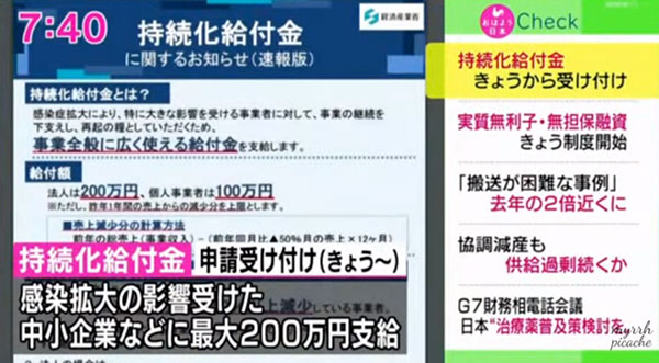 趕快領取！日本的10萬日元補助金開始發放…